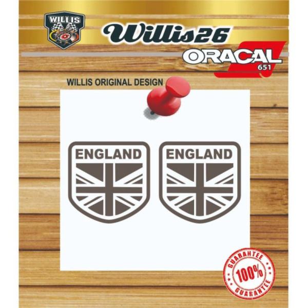 CUTTING STICKER FRAME SEPEDA INGGRIS EMBLEM ENGLAND BROMPTON BAHAN WATERPROOF