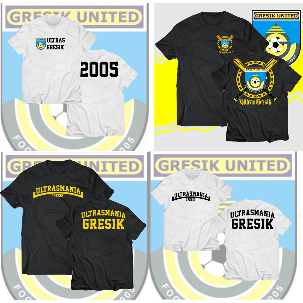 KAOS GRESIK UNITED ULTRAS MANIA TERBARU