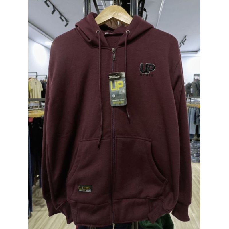 Sweater Sweter Hoodie Hodie Bordir Pria Wanita Zipper Resleting Muat BB 85kg Bisa bayar dirumah