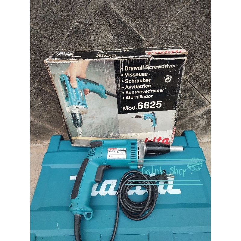Makita Drywall Screw Driver Elektrik Makita Japan Obeng Listrik 6825