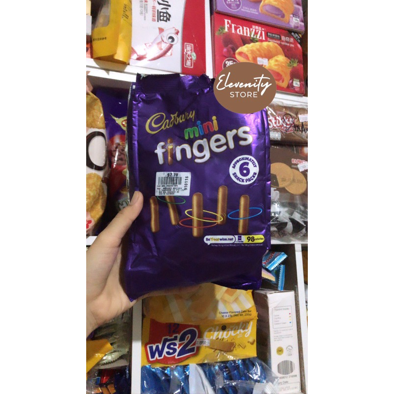 

Cadbury Mini Fingers Chocolate Stick ECER