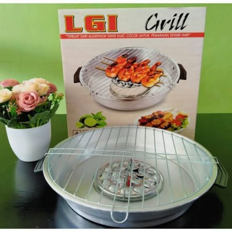 HAPPY GRILL PEMANGGAN BBQ SOSIS PANGGANGAN PUTAR