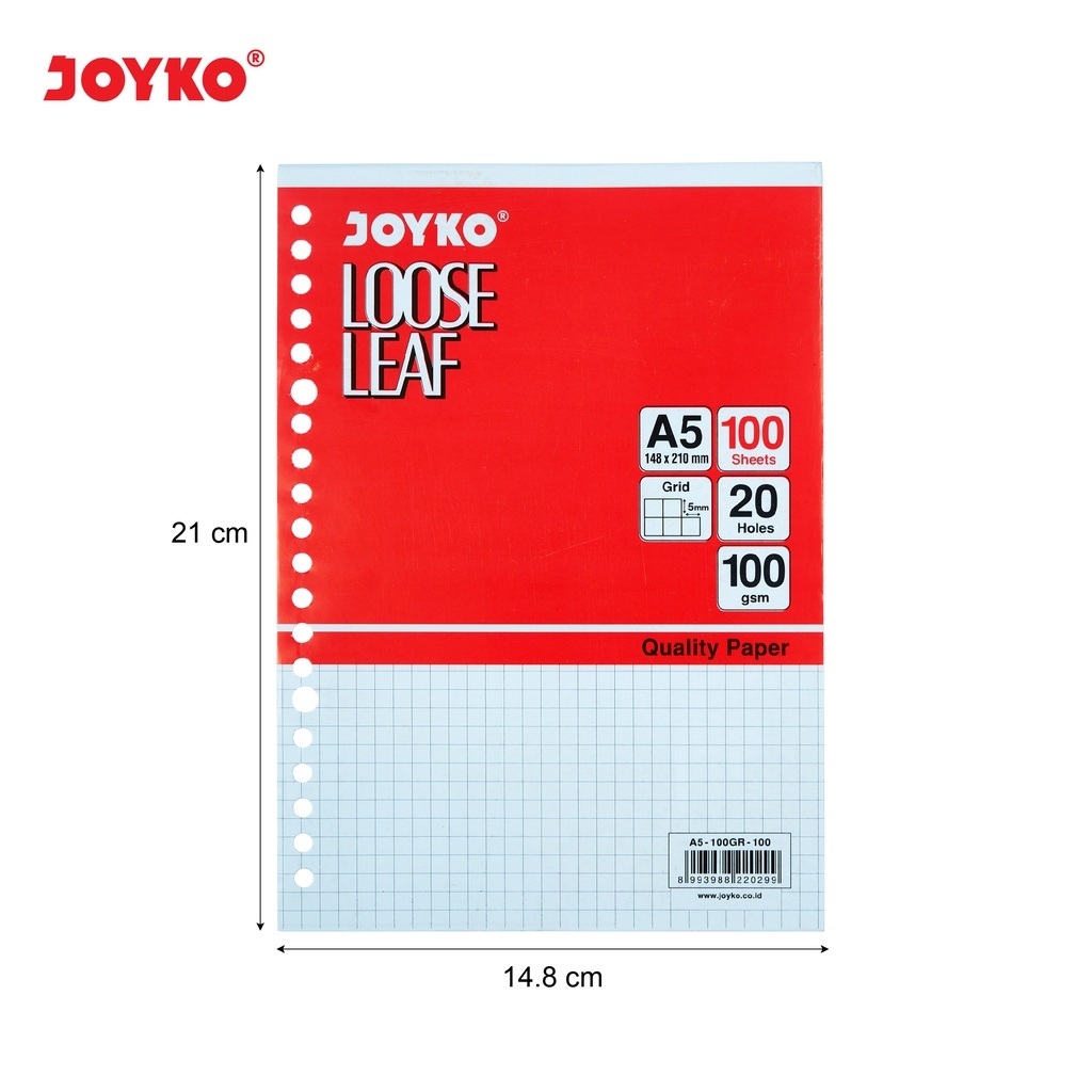 

Loose Leaf Kertas Isi File Binder Joyko B5