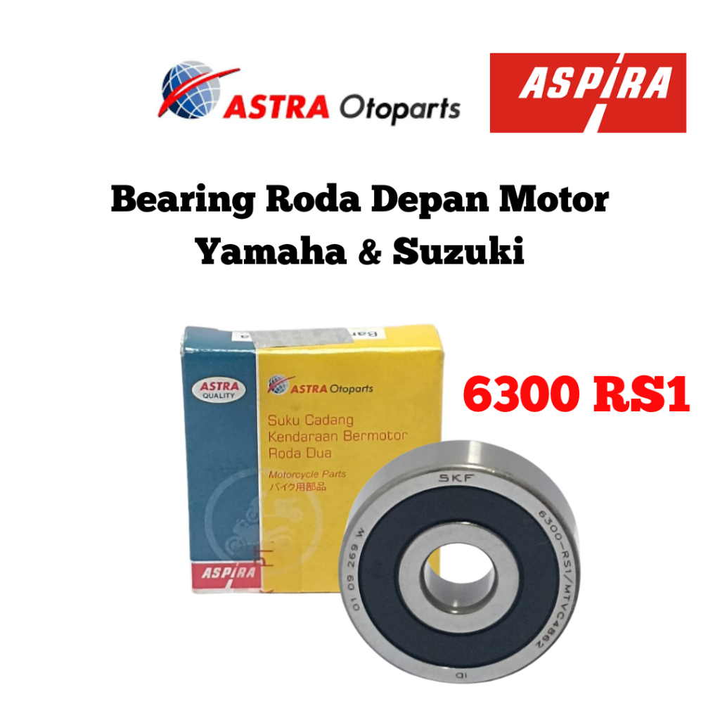 Bearing Roda 6300 RS1 Aspira