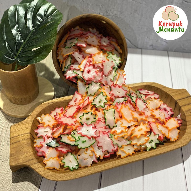

Kerupuk Seblak Bawang Tersanjung Warna Mentah 250 gr