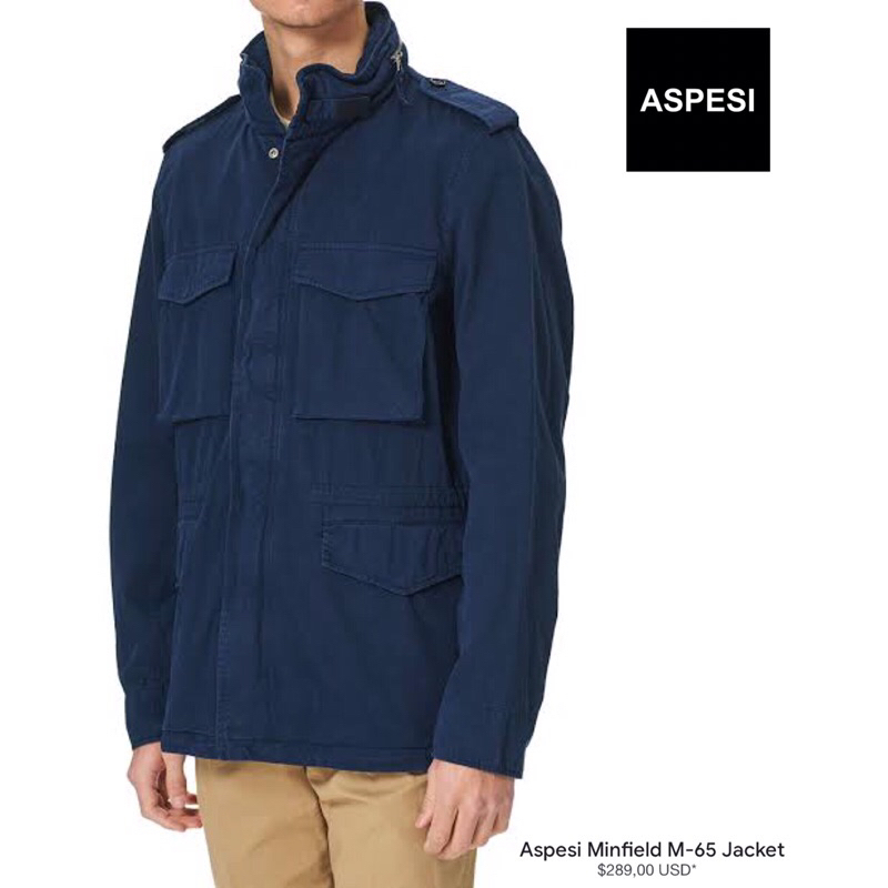 Aspesi Minfiled Jacket (Navy)