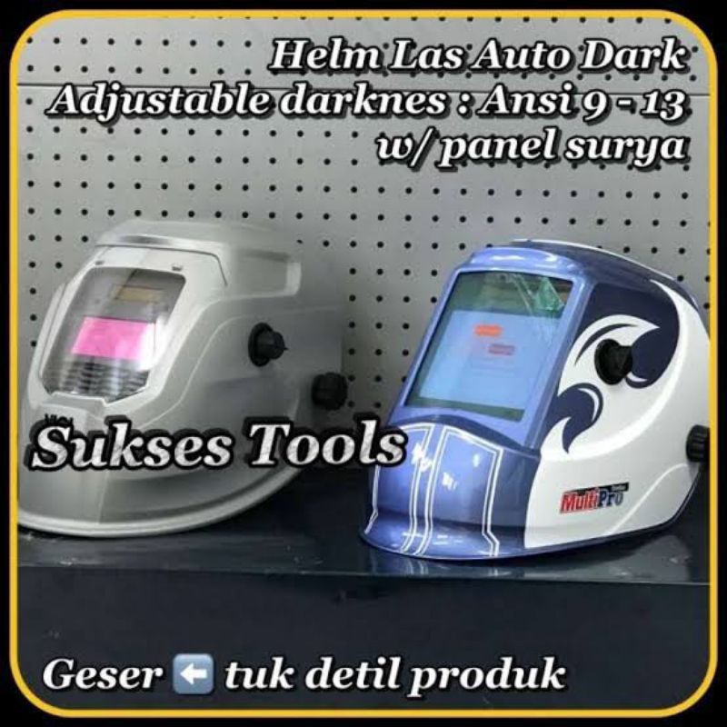 Topeng Helm Las Otomatis Multipro