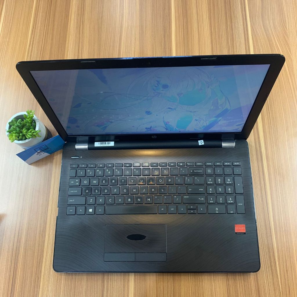 HP 15 AMD 12 RADEON R7 RAM 8GB SSD 128GB+HDD 320GB BEKAS SECOND
