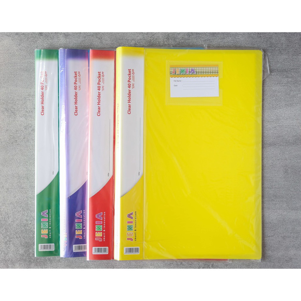 

TJMI9 Clear Holder Polos 60 Poket Folio ➴Serba Murah