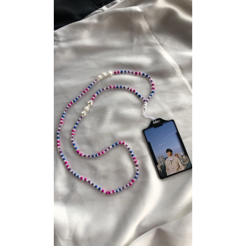 

LANYARD ID CARD BEADS / LANYARD MANIK / BEADS LANYARD