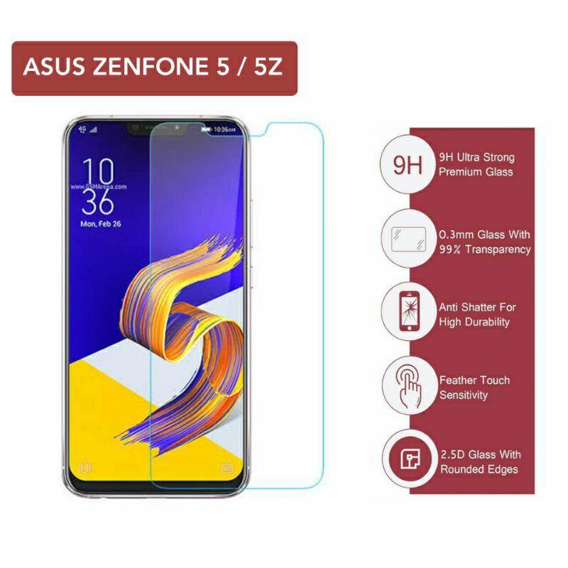 Tempered Glass Asus Zenfone 5 5Z ZE620KL ZS620KL