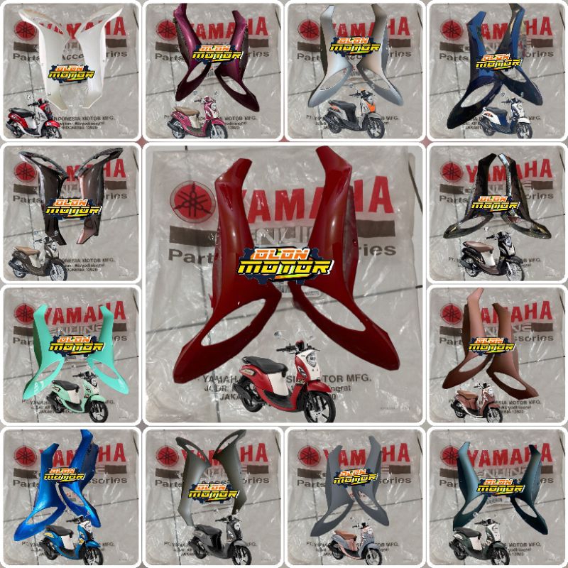 BODY COUWLING SAYAP DEPAN FINO FI 115,125 ORIGINAL YAMAHA
