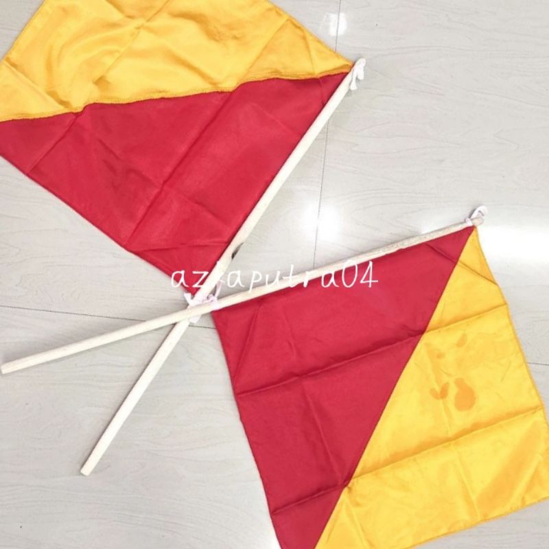 

stik dan bendera shimapore