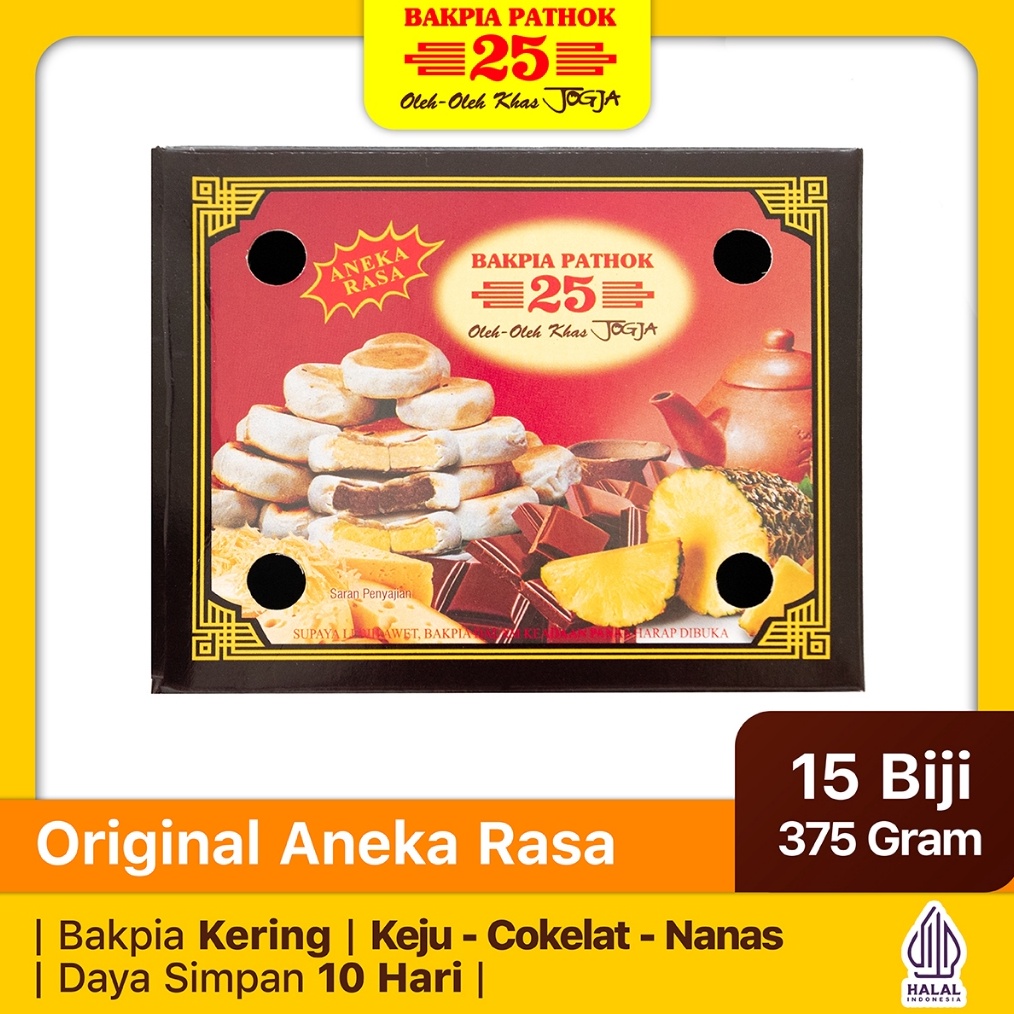 

Stok terbaru Bakpia Pathok 25 Original Aneka Rasa | Oleh-Oleh Khas Jogja serbuuu !