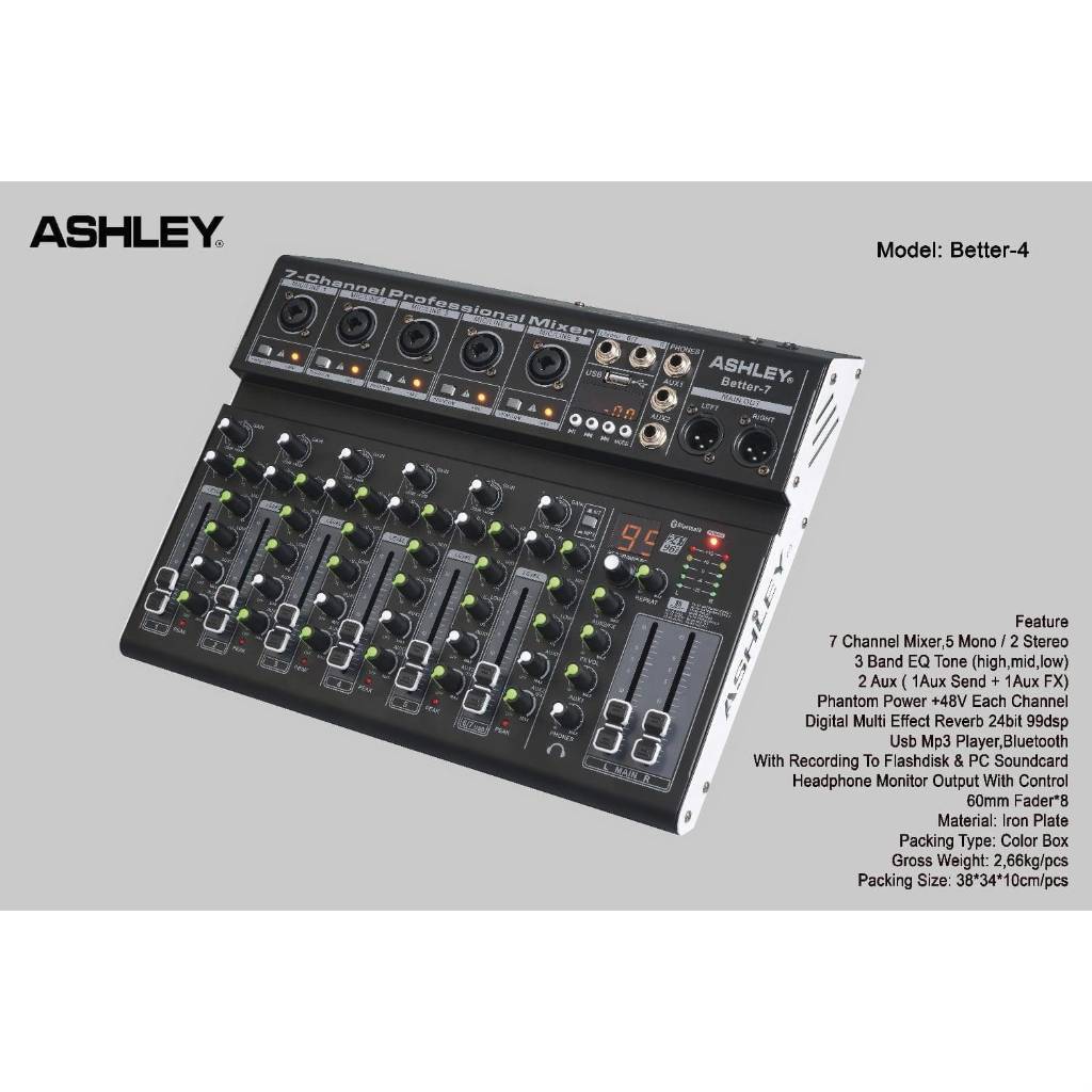 MIXER ASHLEY BETTER 7 BETTER7 ORIGINAL