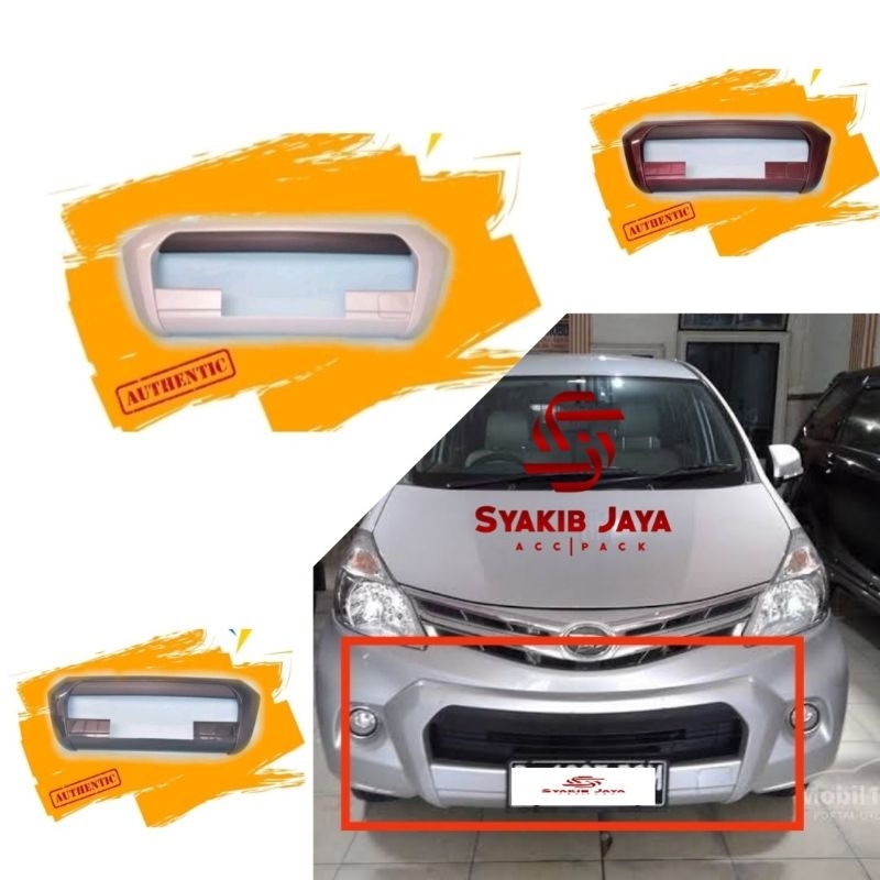 BUMPER DEPAN AKSESORIS DAIHATSU XENIA FAMILY 2013 ORIGINAL