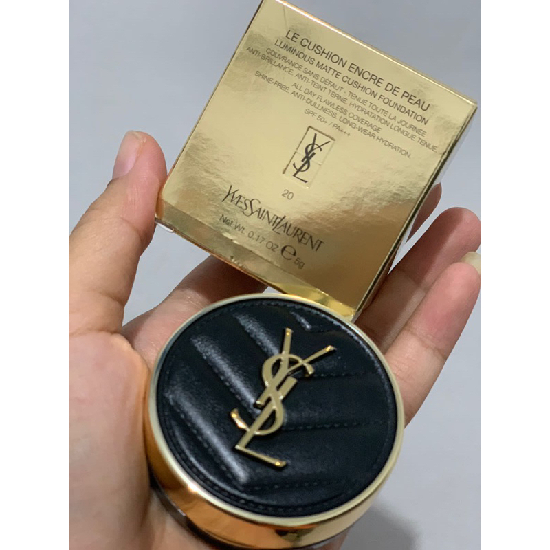 cushion mini ysl original shade b20 foundation natural sawo matang terang
