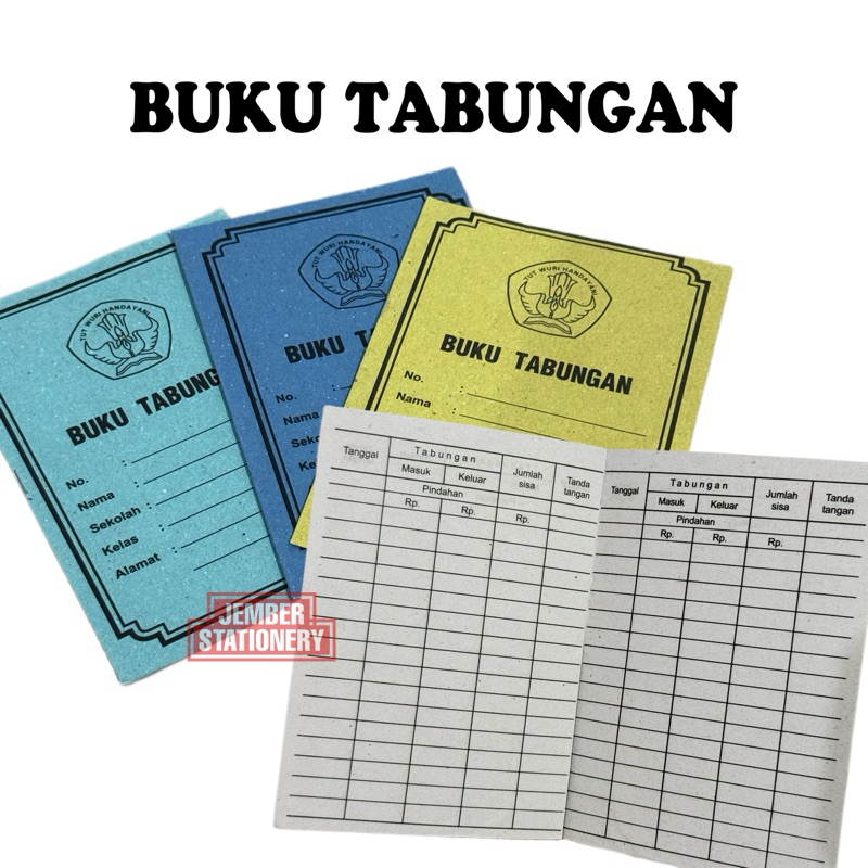 

(1biji) Buku Tabungan Murah