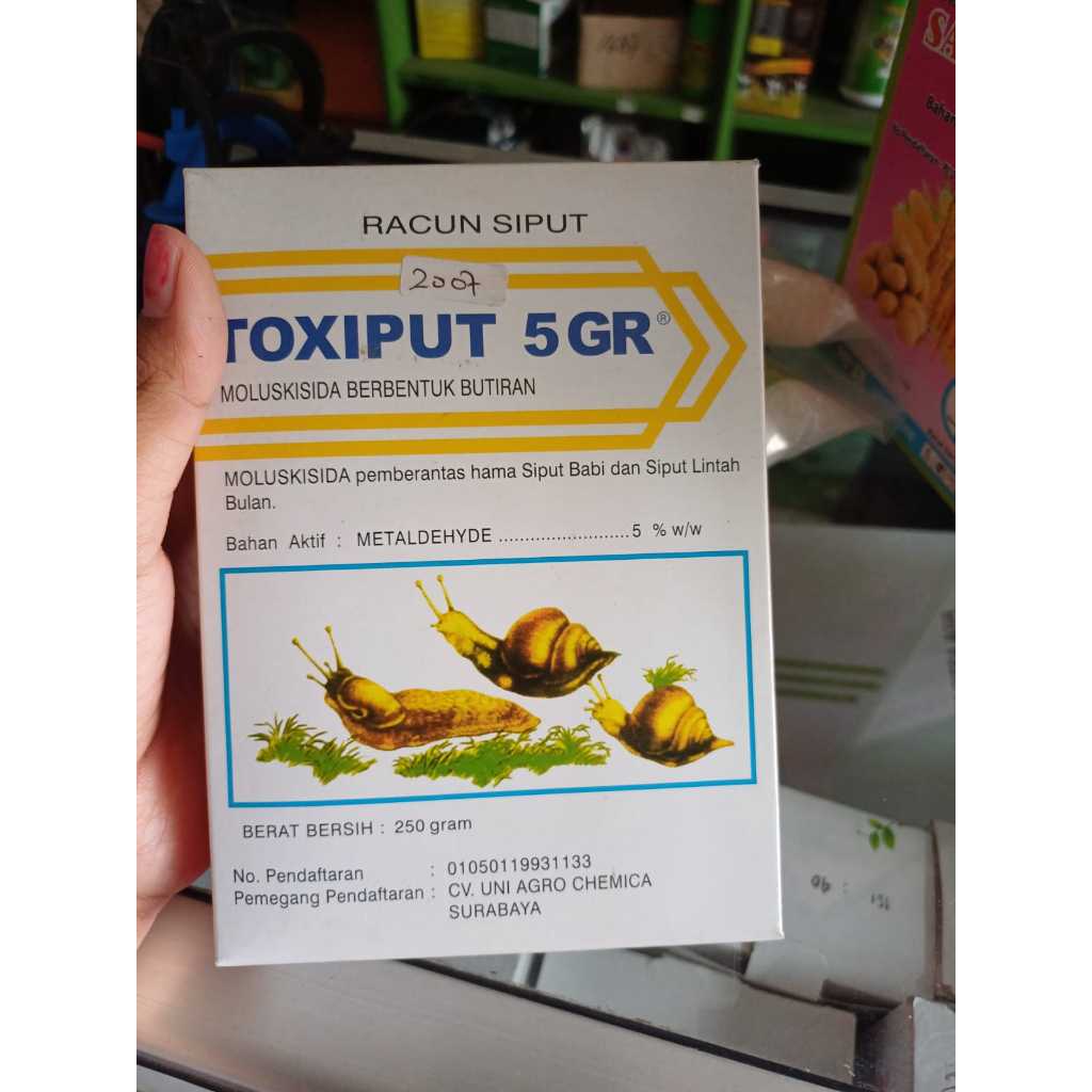 PEMBASMI HAMA SIPUT RACUN SIPUT TOXIPUT 5 GR 250 GR