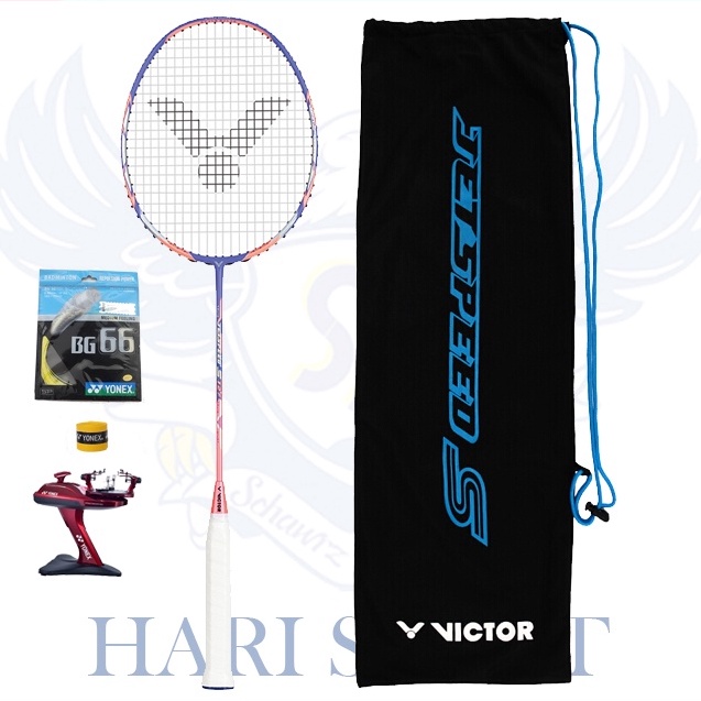 Stok Baru Raket Badminton Victor Jetspeed S12F - Jetspeed S12 F Pink.