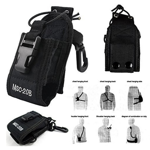 HT Tas Walkie Talkie for Taffware - MSC-20B / Nylon Case Bag UV5R UV82 888S