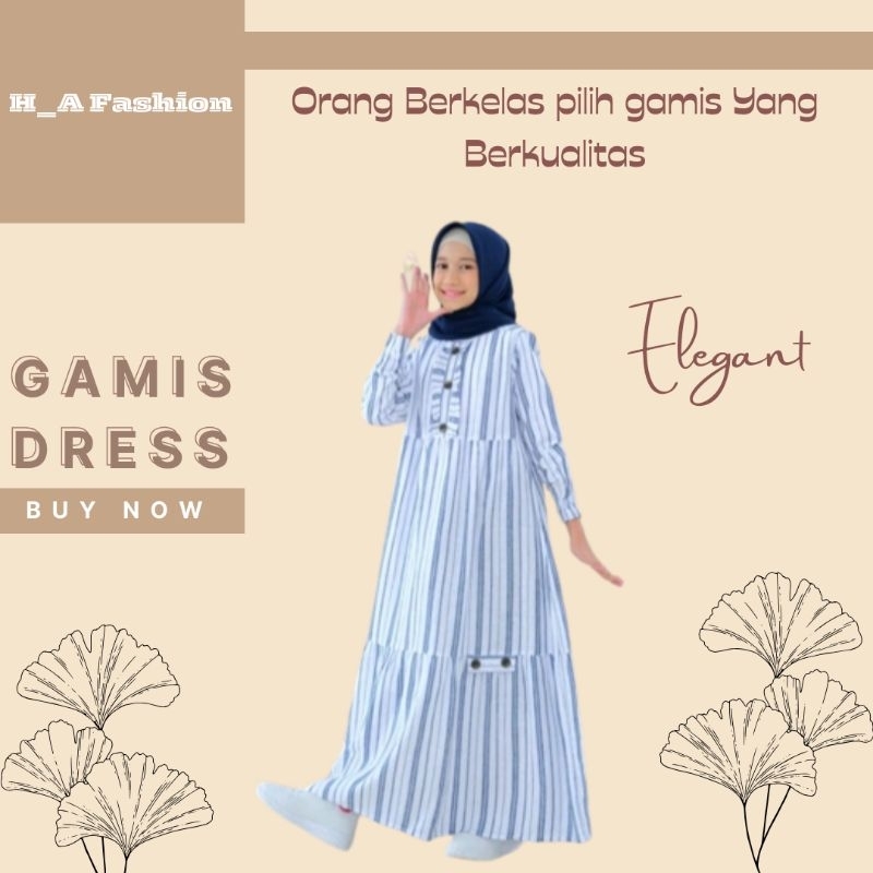 Gamis Anak Linen Baju Ngaji Anak Tanggung Gamis Tanggung Bahan Linen Gamis Viral