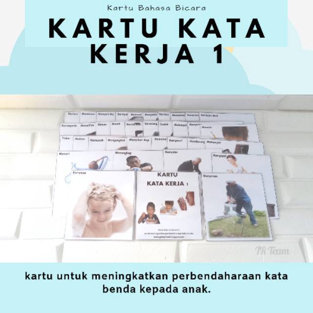

Grosiran Murah Kartu Kata Kerja 1 buruan