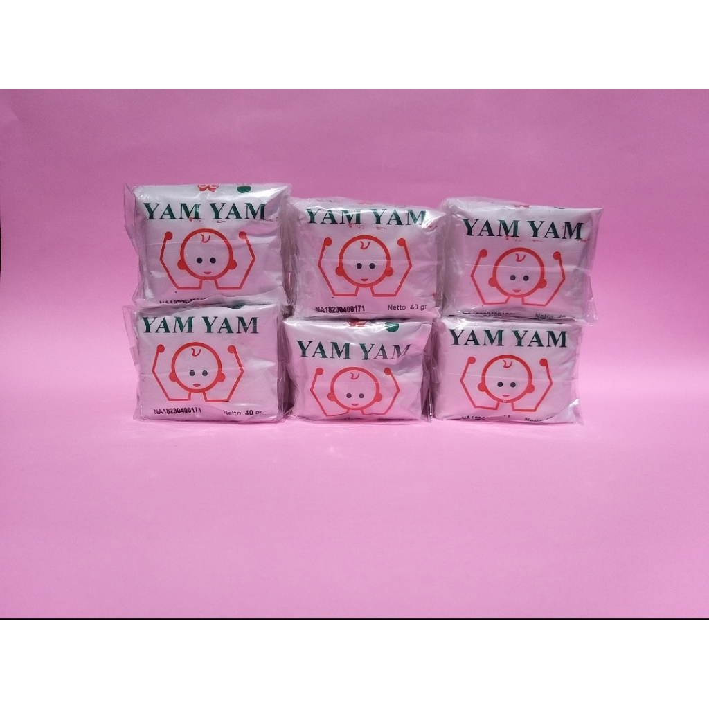 Yam Yam Salicyl Bedak sachet, isi 6 lusin