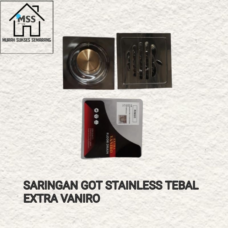 Saringan Got Stainless lantai Apple / Floor Drain Stainless