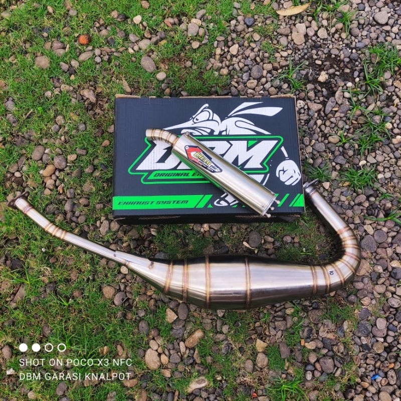 KNALPOT CREAMPIE NINJA R DAN RR  GARING. KNALPOT NJNJA R DAN RR KNALPOT RACING UNTUK NINJA R DAN RR 