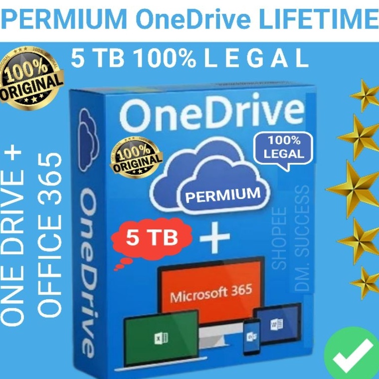 RFRT0962 STAR LEGAL ONEDRIVE CLOUD 5TB LIFETIME TERMURAH
