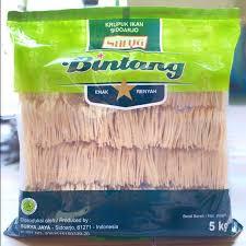 

termurah krupuk udang totoan putih cap bintang/ krupuk udang besar