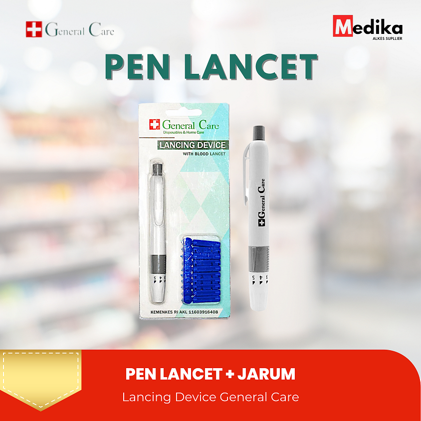 Lancing Device / Pen Lancet + Blood Lancet General Care