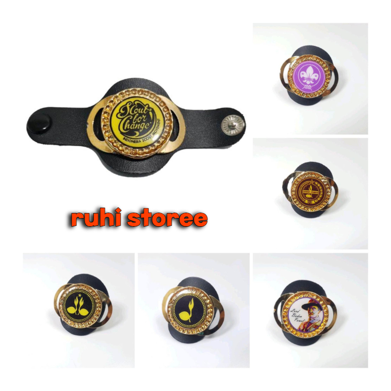 Ring custom / ring kalep hasduk / ring kalep Pramuka / ring tunas / perlengkapan pramuka