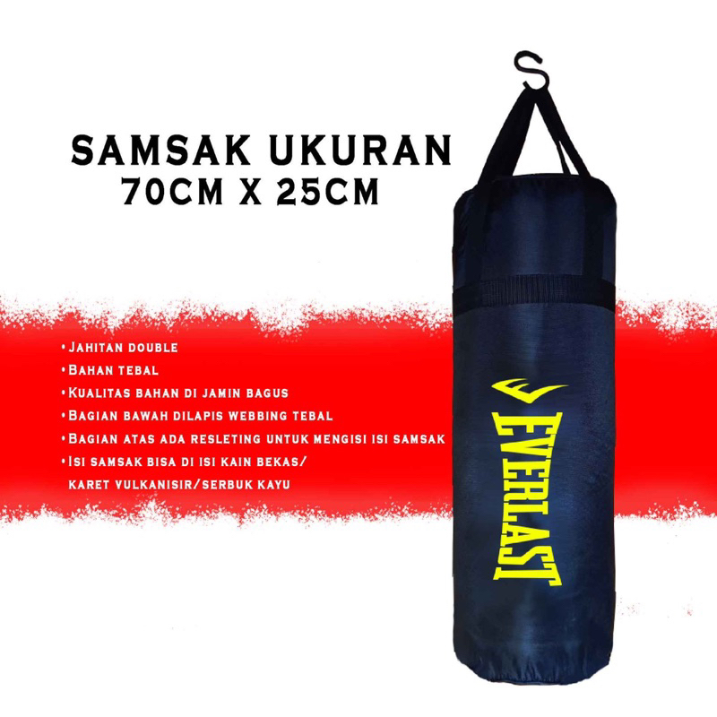 samsak tinju 70cm heavy bag / samsak tinju murah / samsak tinju anak / samsak murah / samsak surabay