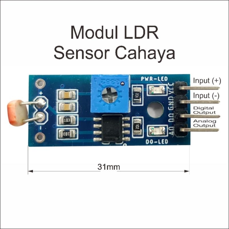 Modul LDR Sensor Cahaya