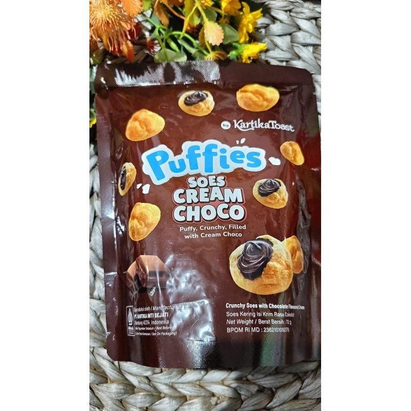 

Puffies Soes Cream Choco 72g