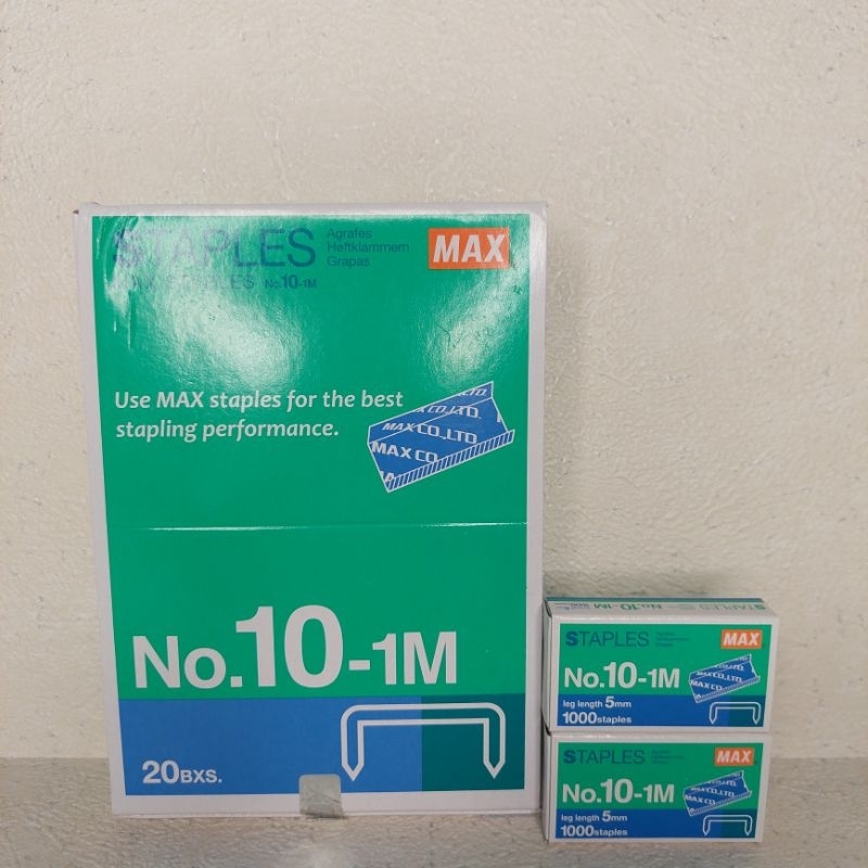 

Isi Staples kecil no.10 MAX/SATUAN