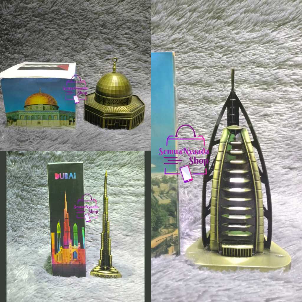 Miniatur Masjid Al-Aqsha / Menara Dubai