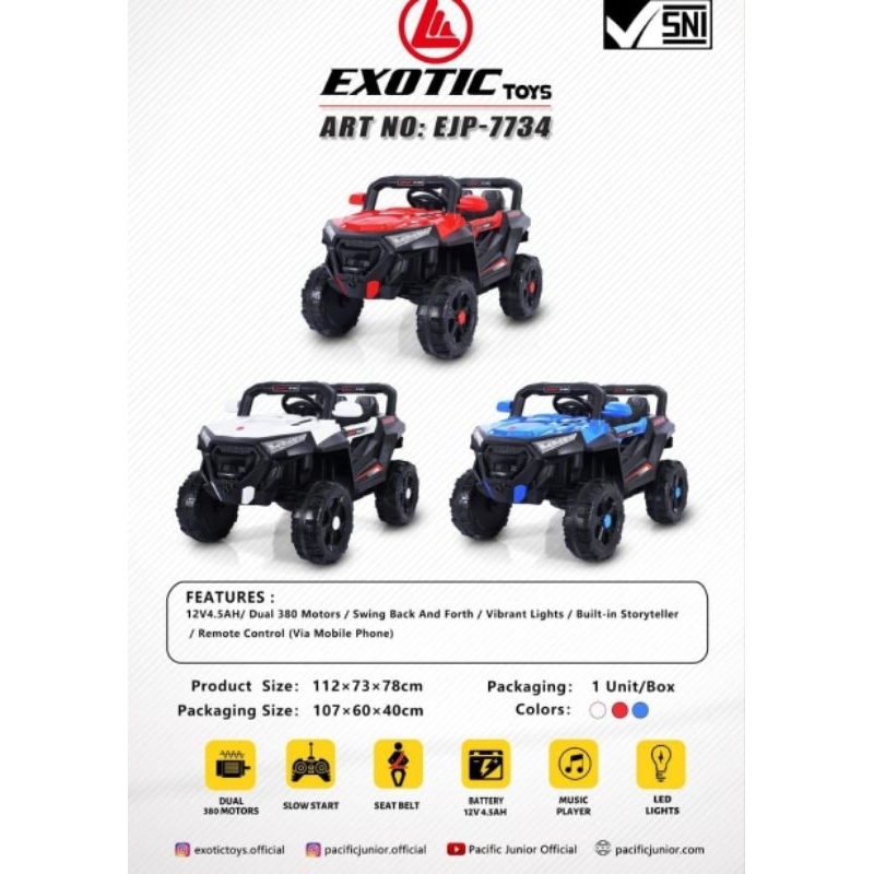 Mobilan Aki Jeep Exotic 7734