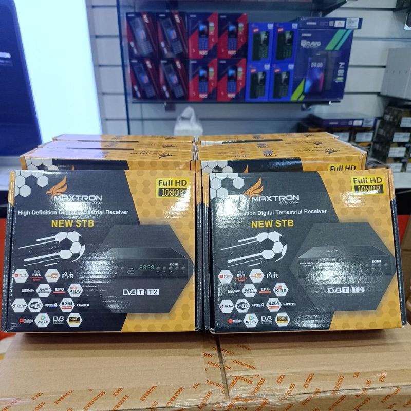 Grosiran Murah STB MAXTRON - SET TOP BOX MURAH - TV DIGITAL - FULL HD gas 