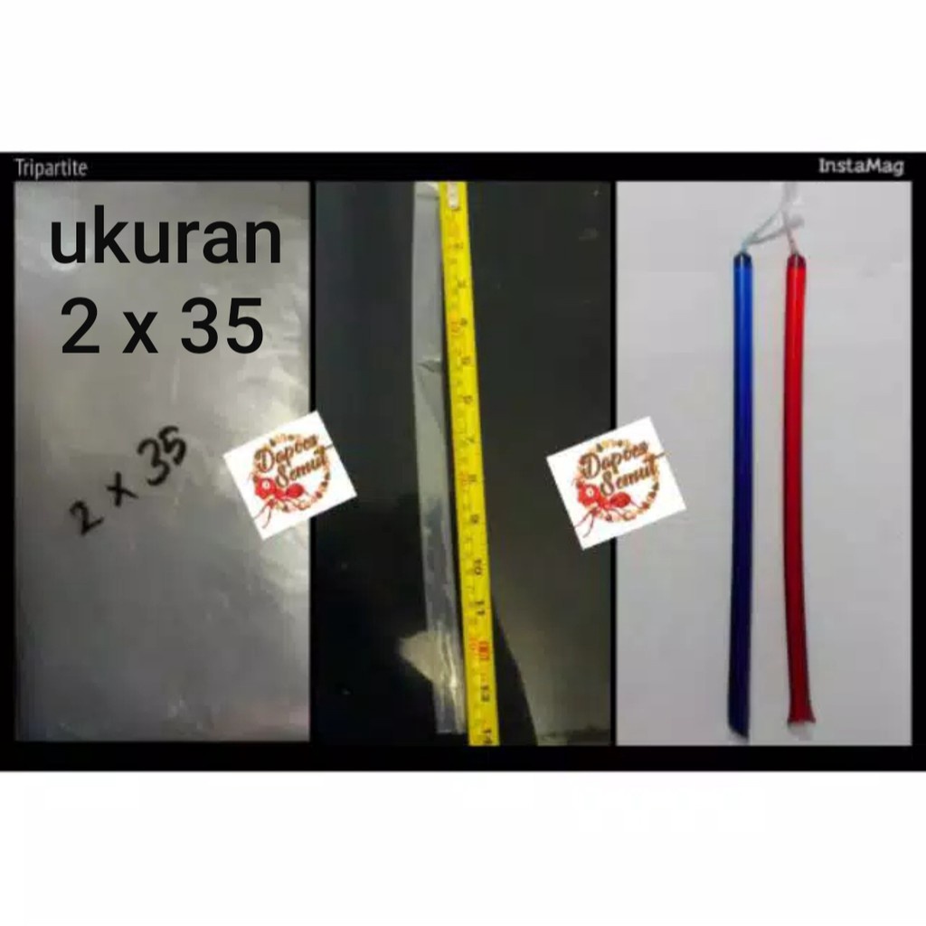

Import Terlaris Plastik Es Double pensil Uk 2 x 35 ( qty 1 kg ) grosir