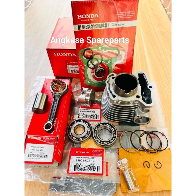 Blok Seher Genio + Stang Seher + Bearing Beat Deluxe Beat Street LED All New Scoopy ESP 2020-2021-20