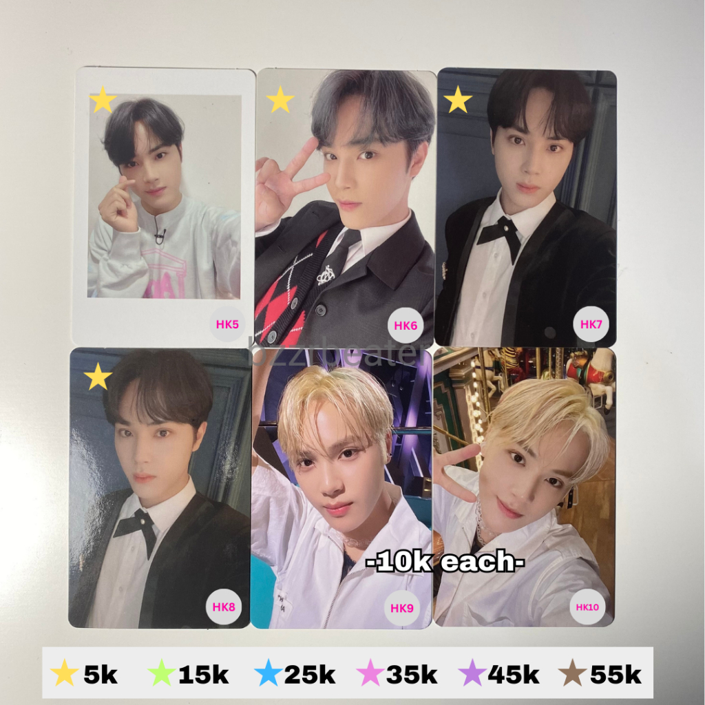 [Haknyeon - The Boyz] photocard pc pola trading card thrill ride