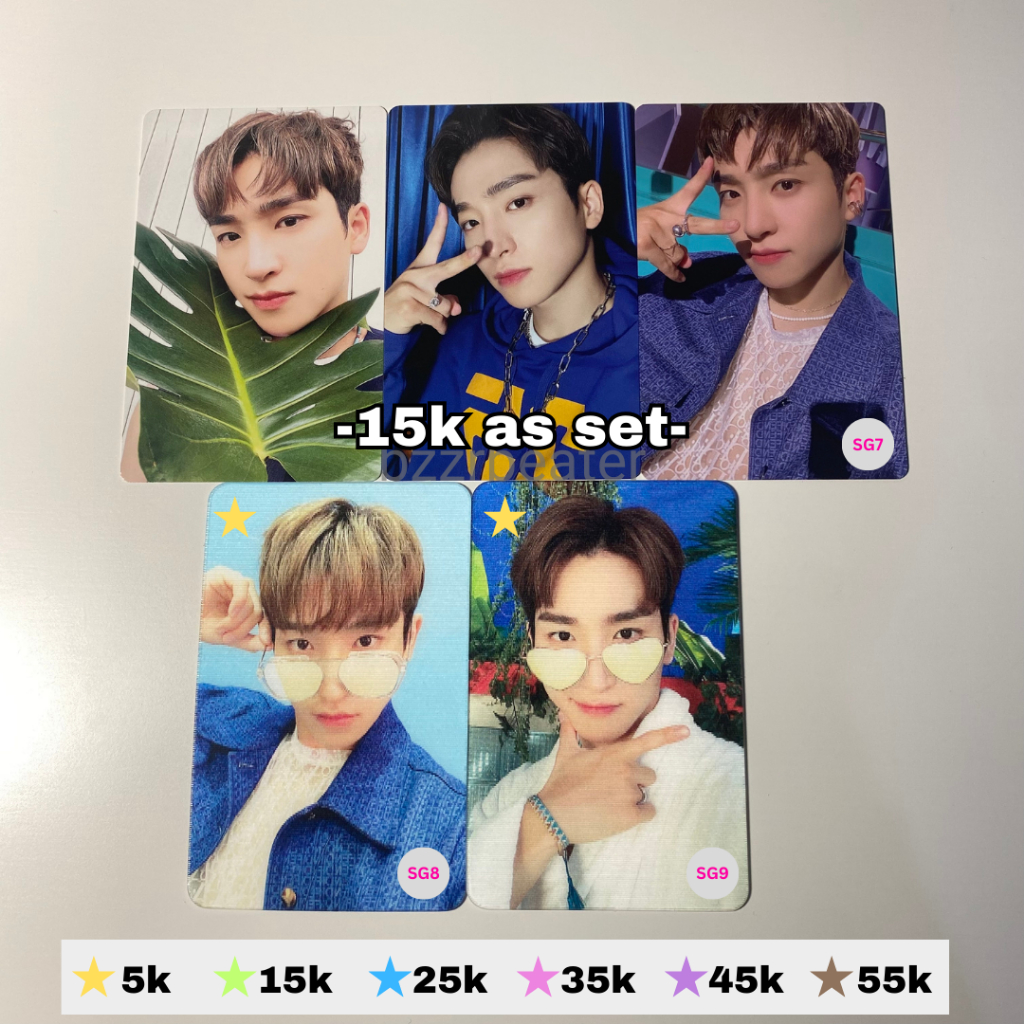 [Sangyeon - The Boyz] photocard pc tbz sangyeon thrilling thrill ride lenti