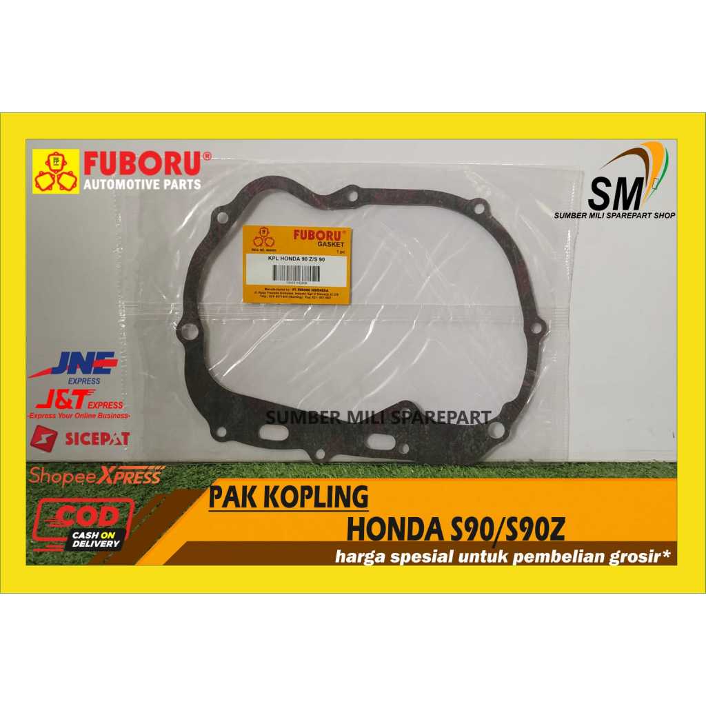 GASKET / PAKING KOPLING HONDA 90 Z/ S 90 FUBORU