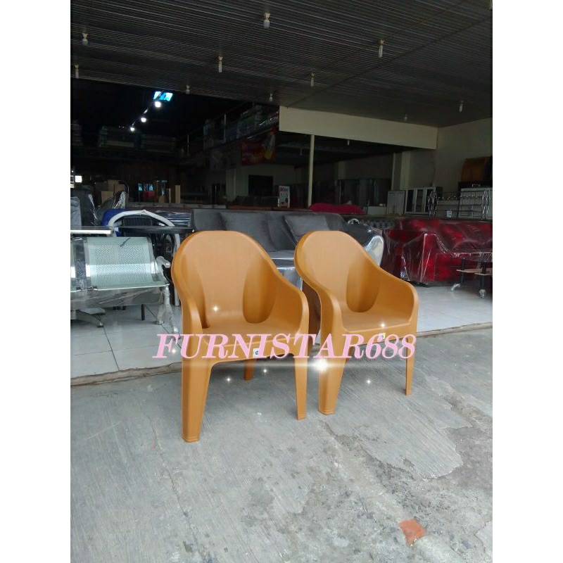 KURSI PLASTIK NAPOLLY TCC 500 / 2 KURSI TCC 500 NAPOLLY