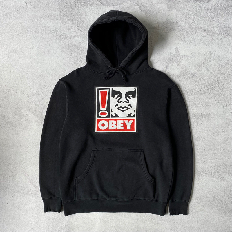 HOODIE OBEY FACE LOGO