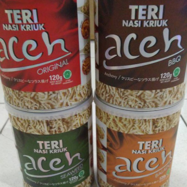 

Teri Nasi Kriuk - Anchovy Oven - Teri Aceh