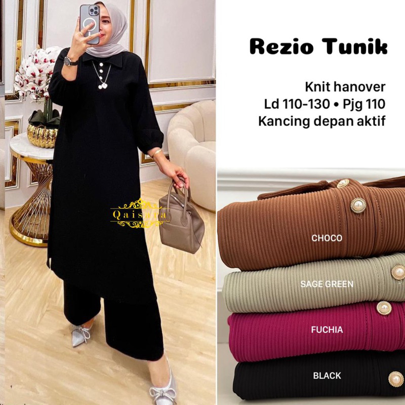 rezio tunik by qaisara